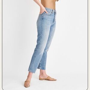 BLDWN Blue Straight Leg Jeans